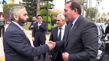 AK Parti Genel Başkan Yardımcısı Karacan, Vali Su'yu ziyaret etti - MERSİN