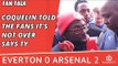 Francis Coquelin Told The Fans It's Not Over says TY | Everton 0 Arsenal 2