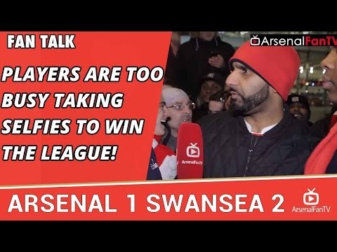 Arsenal Players Are Too Busy Taking Selfies To Win The League! | Arsenal 1 Swansea 2
