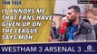 It Annoys Me That Fans Have Given Up On The League says Moh | West Ham 3 Arsenal 3