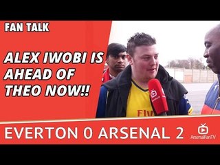 Alex Iwobi Is Ahead Of Theo Walcott Now!! | Everton 0 Arsenal 2
