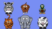 Interactive Animal Sounds Game by Kids Learning Videos