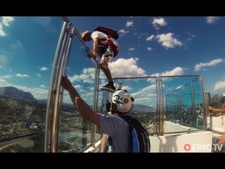 Hotel Sky Deck BASE Jump - Sans Permission | Jokke Sommer's Barely Legal, Ep. 3