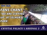 Arsenal Fans Chanting 