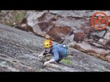 Danger: Louis Parkinson Tries Trad Climbing