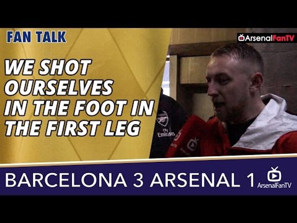 We Shot Ourselves In The foot In The First Leg -Barcelona 3 Arsenal 1