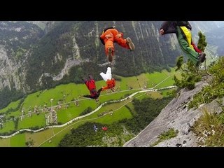 Buzzing Paragliders, 6-Man BASE Jumps and Waterfall Fly-Thru | GroWings, Ep. 4