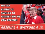 Elneny Is Similar To Ramsey But He Can Defend! | Arsenal 4 Watford 0