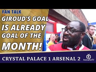 Giroud's Goal Is Already Goal Of The Month!  | Crystal Palace 1 Arsenal 2