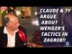 Claude & TY Argue About Wenger's Tactics In Zagreb!!  | Arsene Wenger Book Launch