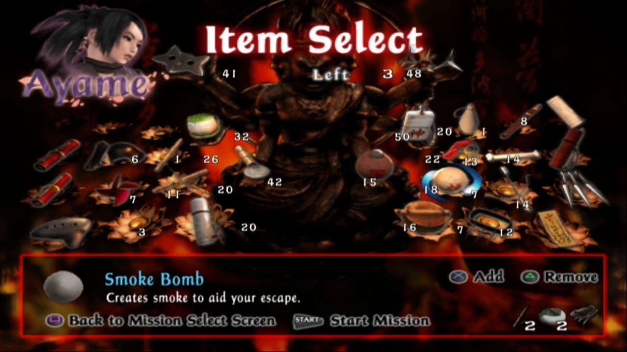 Tenchu Fatal Shadows - Chapter 7-1 (Grand Master)