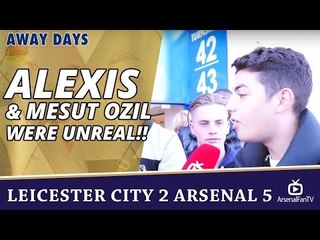 Alexis & Mesut Ozil Were Unreal!!  | Leicester City 2 Arsenal 5