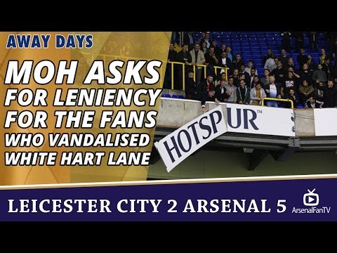 Moh asks For Leniency For The Fans Who Vandalised White Hart Lane