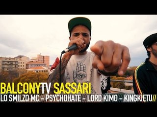 LO SMILZO MC/PSYCHOHATE/LORD KIMO/KINGKIETU - WAKE UP (BalconyTV)