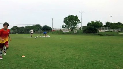 Element Soccer School- Power and Finesse Shooting Game