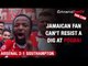 Arsenal v Southampton 2-1 | Jamaican Fan Can't Resist A Dig At Paul Pogba!