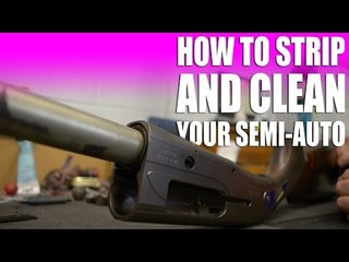How to strip and clean a Beretta semi-auto