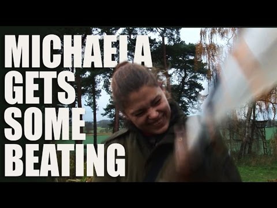 Michaela gets some beating...