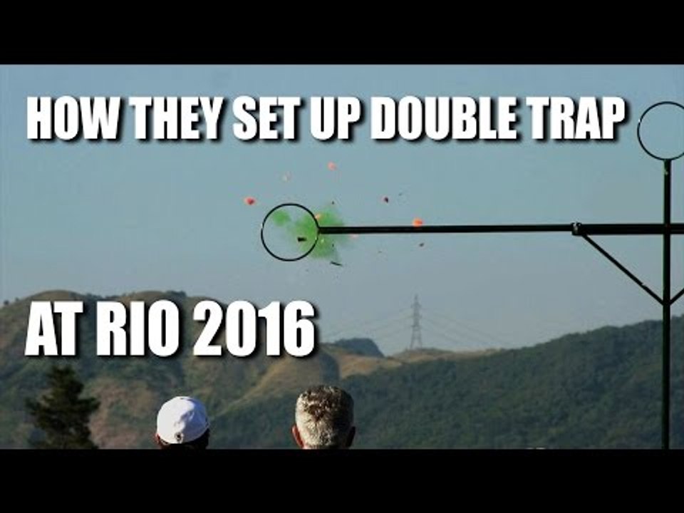 How They Set Up Double Trap at Rio 2016