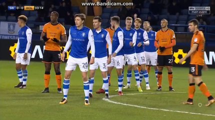 Super Goal Ruben Neves  0 - 1 SHEFF WED 0 - 1 WOLVERHAMPTON 15.12.2017 HD