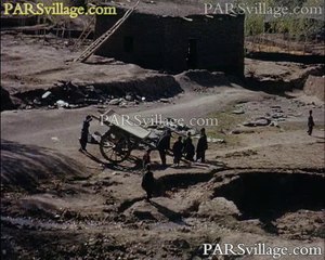 Nomads people in Iran village 1965