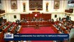 i24NEWS DESK | Peru: lawmakers file motion to impeach president | Friday, December 15th 2017