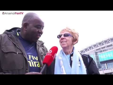 Arsenal & Man City Fans Make Predictions Before The FA Cup Semi Final