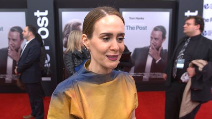 Sarah Paulson Talks Working With "Extraordinary" Actors