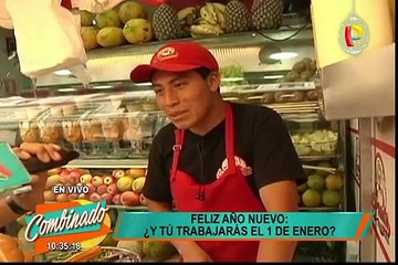 Encuesta: ¿qué harán los peruanos este 01 de enero?