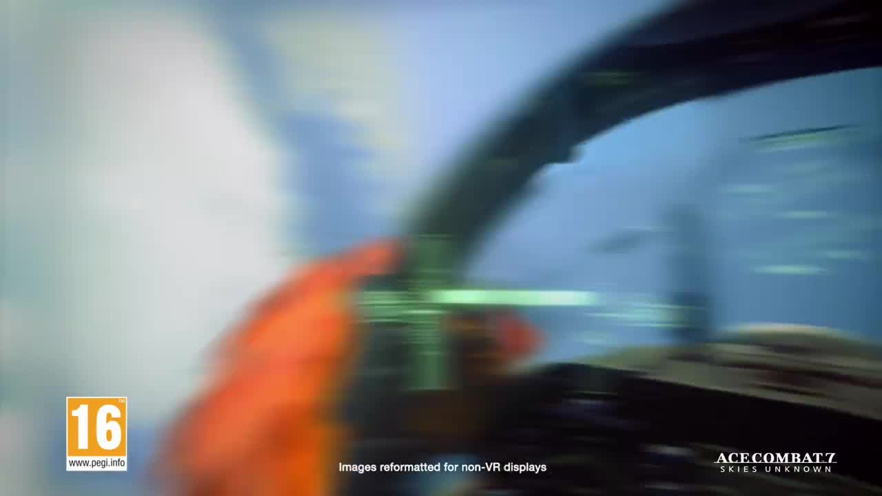 Keep the enemy in your sights during Ace Combat 7: Skies Unknown's air battles with a 360 degree field of vision, coming to PlayStation VR in 2018