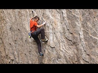Jonathan Siegrist Climbs The Old School Crimpfest 'Insurrection' (8c/5.14b) | Nomad, Ep. 4