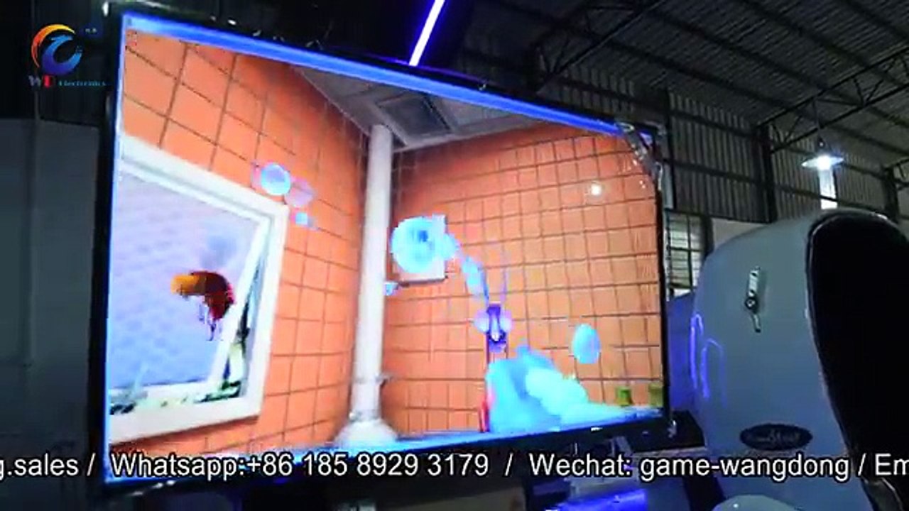 Space Walking VR 9d vr simulator with shooting game movies