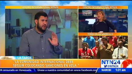 “La comunidad internacional debe seguir imponiendo sanciones al gobierno venezolano”: Exalcalde David Smolansky