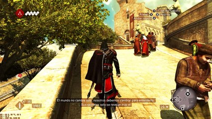 Assassin's Creed Brotherhood - Ezio meets Copernico & Epic combat