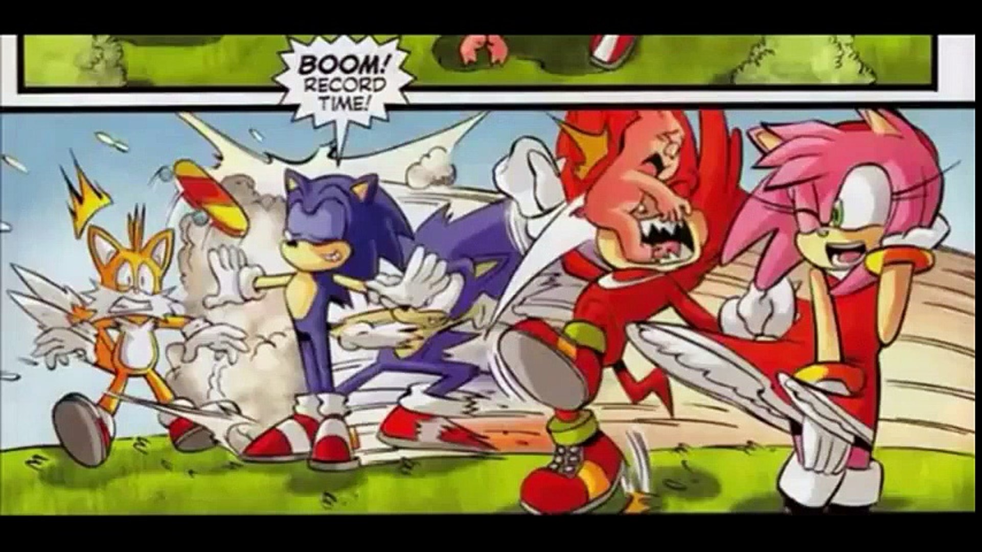 SONIC COMIC DUB COMPILATION (SONIC FORCES, KNUCKLES, SILVER
