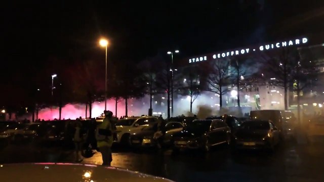 ASSE-Monaco : Affrontements entre CRS et Supporters de Saint-Etienne !