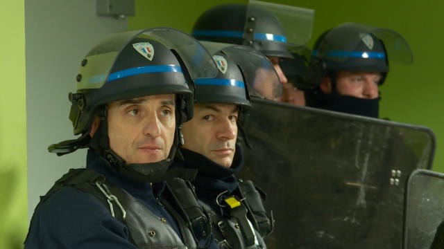 ASSE : Des CRS protègent l'entrée des vestiaires