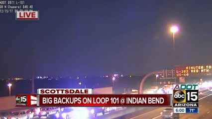 DPS investigating crash on Loop 101 at Indian Bend