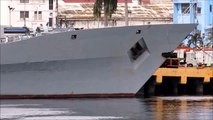 PNS Saif (253) Frigate at the Manila South Harbor
