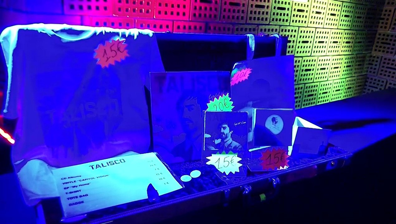 Interview TALISCO / Jérôme Amandi en concert à l'Usine - Istres - Décembre 2017