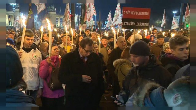 Венгрия: демонстрация оппозиции