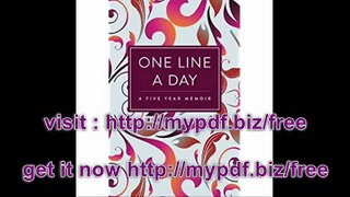 One Line a Day Journal A Five Year Memoir, 6x9 Lined Diary, Purple Pattern (Journals, Notebooks and Diaries)