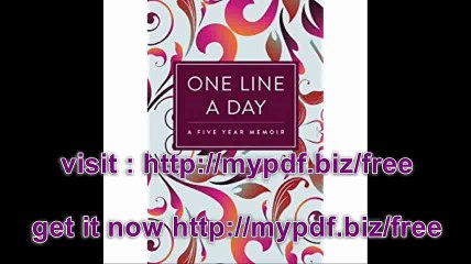 One Line a Day Journal A Five Year Memoir, 6x9 Lined Diary, Purple Pattern (Journals, Notebooks and Diaries)