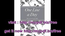 One Line a Day Journal A Five Year Memoir, 6x9 Lined Journal, B&W Floral (Journals, Notebooks and Diaries)