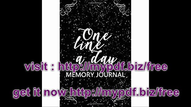 One Line A Day Memory Journal 5 Years Of Memories, Blank Date No Month, 6 x 9, 365 Lined Pages