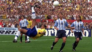 Rivaldo Dá Show Em Cima da Argentina e O Brasil Vence Por 4 x 2 / Rivaldo da Show y Brasil a ganar Argentina por 4 x 2