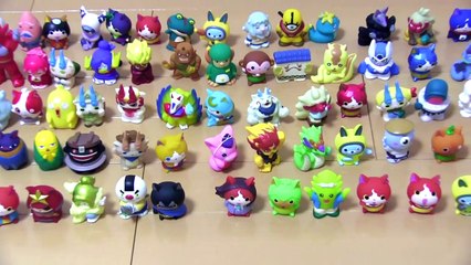 妖怪ウォッチのフィギュア１００体積んでみた！『ともだち妖怪大集合!!』使用    Yo-kai Watch-ROlKPKRhd7g