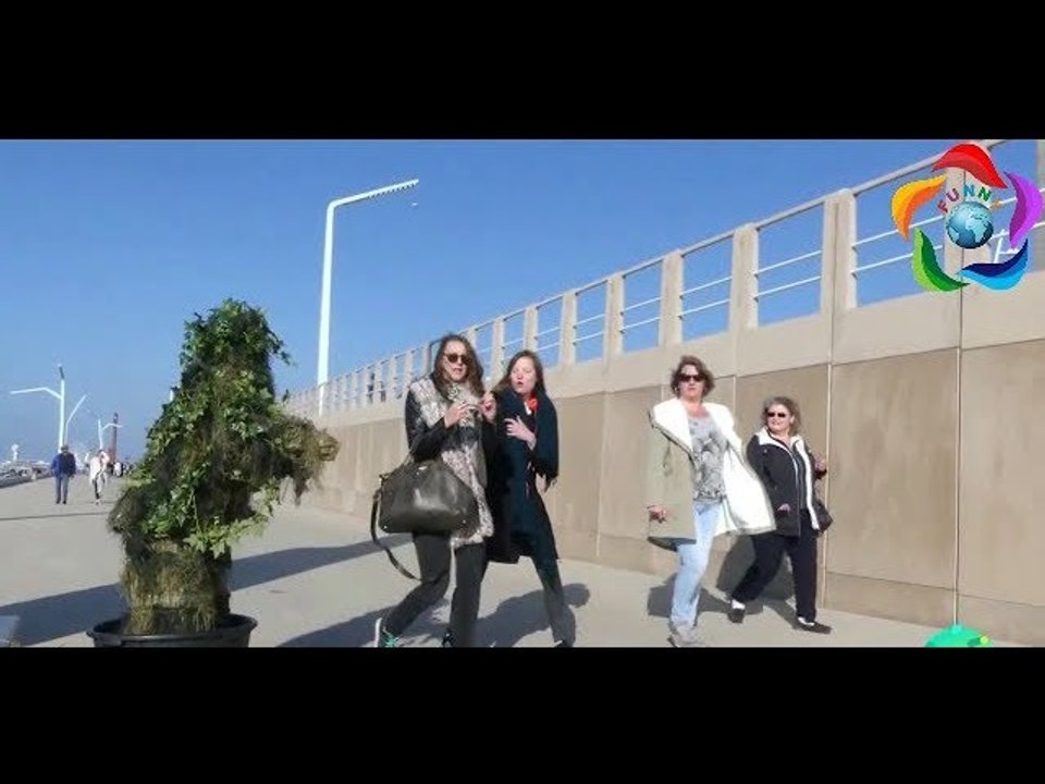 Funny Bushman Scare Prank - Funniest Bushman scare Prank Compilation
