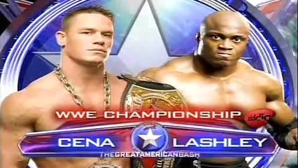 Bobby Lashley vs King Booker Raw July 9, 2007