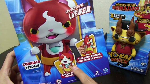KJのめちゃうまラップが聴ける!妖怪ウォッチ フランス版 ジバニャン・コマじろうのおもちゃ開封レビュー！ Yo-kai Watch-qDWr78-PRM4